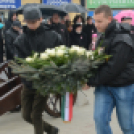 Március 15-i városi ünnepség a múzeumkertben