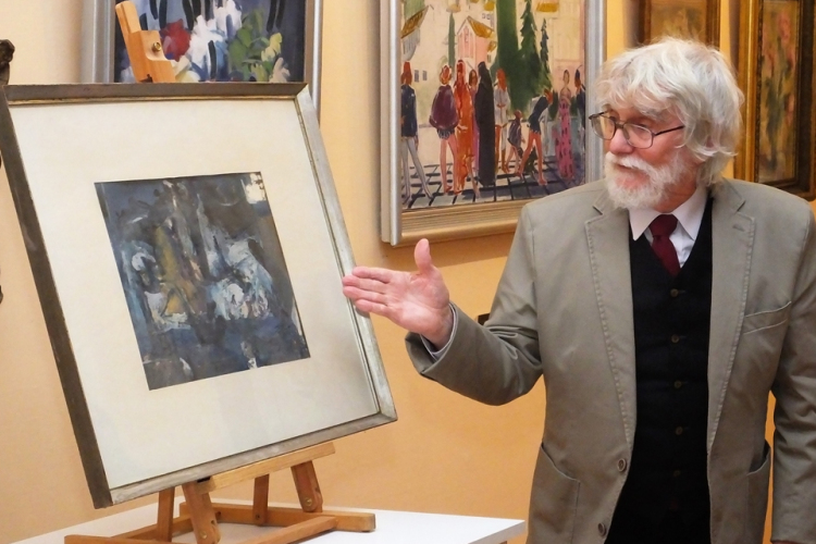 Sikeres rendhagyó tárlatvezetést tartottak a Cselley házban