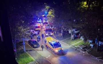 Gázrobbanás történt Tapolcán, egy ember megsérült