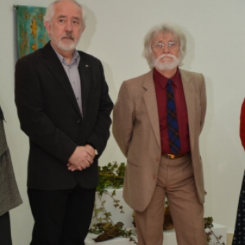 Bernáth Judit, Komjáthy Piroska és Matusz Péter kiállítása (Fotó: Nagy Mária)
