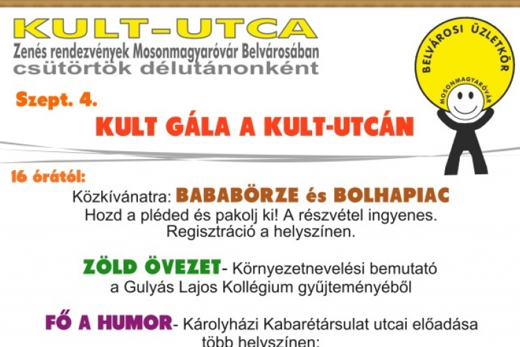 KULT-UTCA - KULT GÁLA A KULT-UTCÁN