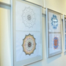 Mandala kiállítás a Huszár Gál Városi Könyvtárban ( Fotó: Patács Judit )