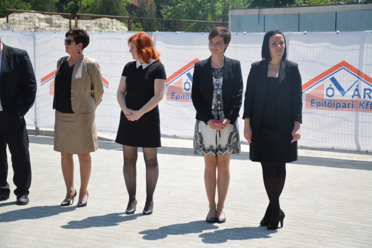 Óvár Építőipari Kft. csarnok átadó (Fotó: Nagy Mária)