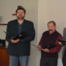 Vizsy Ferenc könyvbemutatójának sajtótájékoztatója (Fotó: Nagy Mária)