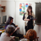 A Mosonmagyaróvári Tanoda ünnepélyes projektnyitó rendezvényére a Családok Átmeneti Otthonában.