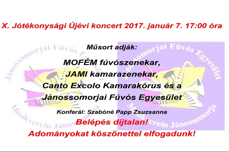 Vendégelőadókkal jubilál a Jánossomorjai Fúvós Egyesület