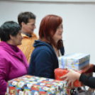 Angyalok csomagjainak átadója (Fotó: Nagy Mária)