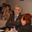 Óvárosi esték - Vizsy Ferenc beszélgetőpartnere Nusser Györgyné, Rajkai Takarék bankvezér  (Fotó: Nagy Mária)