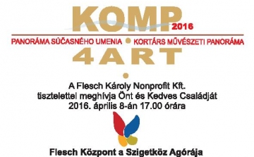 Meghívó - KORTÁRS MŰVÉSZETI PANORÁMA – KOMP4ART