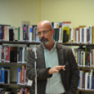 Zacher Gábor előadása (Fotó: Nagy Mária)