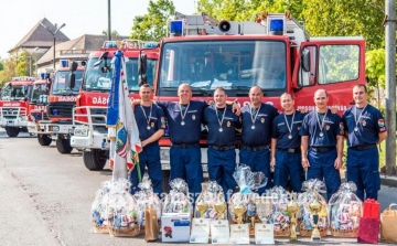 Megnyerték a mosonmagyaróvári tűzoltók a XII. Országos Tűzoltószakmai Vetélkedőt 