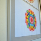 Mandala kiállítás a Huszár Gál Városi Könyvtárban ( Fotó: Patács Judit )