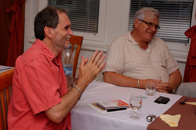 Csitáry-Hock Tamás beszélgetős est (Fotó: Horváth Attila)