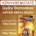 Győry Domonkos új könyvét mutatják be a Huszár Gál Városi Könyvtárban