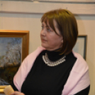 Vargáné Hárs Mária amatőr festő kiállítása (Fotó: Nagy Mária)