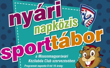 Napközis sport tábort szervez a Mosonmagyaróvári Kézilabda Club
