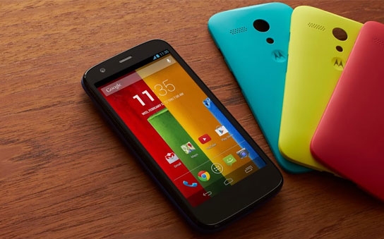 Terjeszkedik a Motorola: itt a Moto G