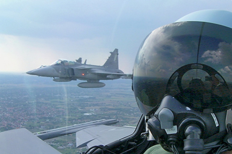 Győr légterében gyakorlatoznak csütörtökön a Magyar Honvédség Gripenjei