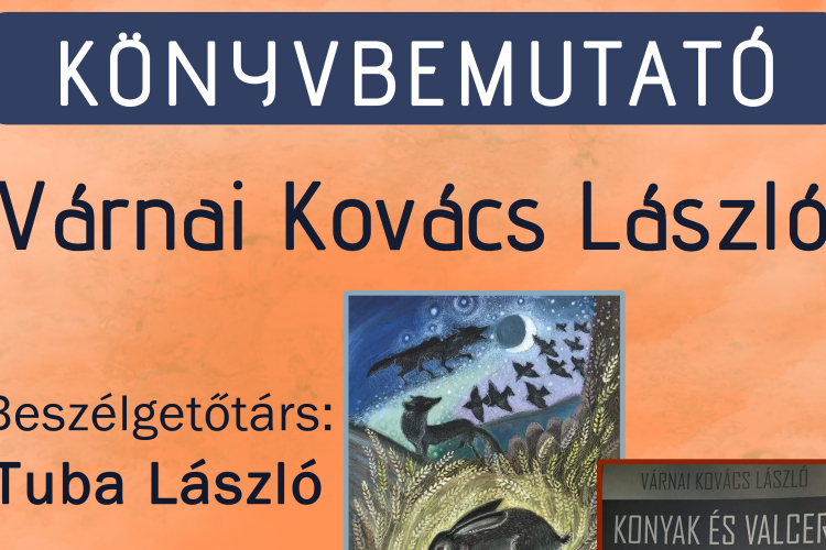 Várnai Kovács László könyvbemutatója a Huszár Gál Városi Könyvtárban