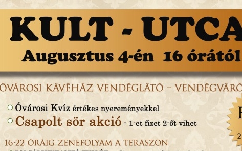 Kult-Utca. Vendéglátó - vendégváró az Óvárosi Kávéház