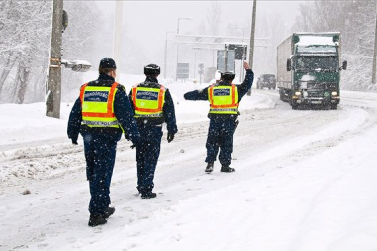 Kamionforgalom korlátozása Győr-Moson-Sopron megyében