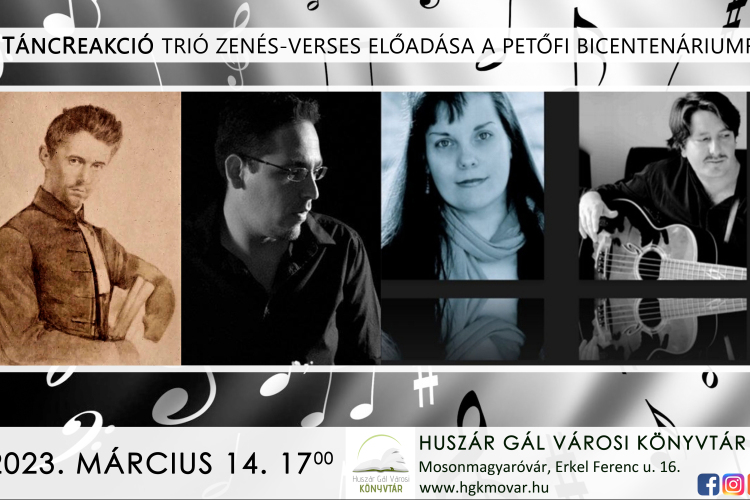 Verses-zenés est a Petőfi-bicentenárium alkalmából