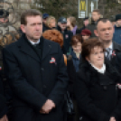 Március 15-i városi ünnepség a múzeumkertben