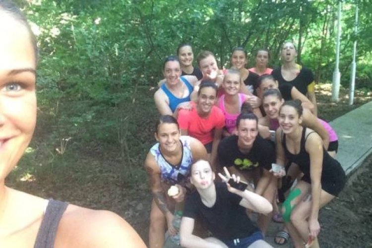 Mosonmagyaróvári Kézilabda Club - az új játékosok beavatása