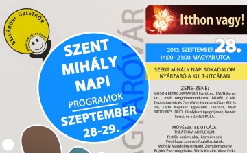 SZENT MIHÁLY NAPI PROGRAMOK 2013. SZEPTEMBER 28-29.