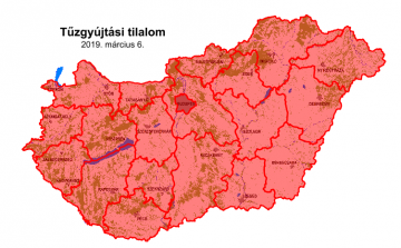Tűzgyújtási tilalom Győr-Moson-Sopron megyében