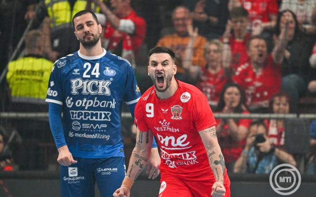 Férfi kézilabda NB I - A Veszprém otthon három góllal nyert a Szeged ellen