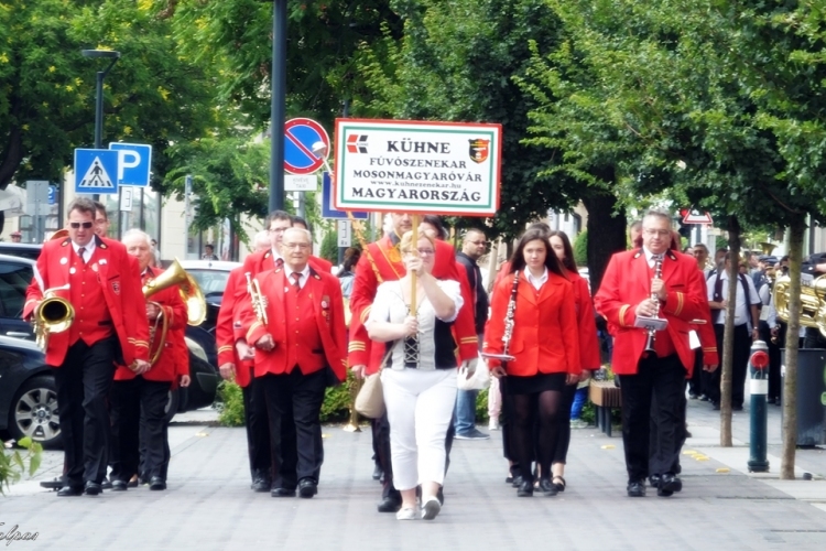 Sopronban vendégszerepelt a Kühne Koncert Fúvószenekar